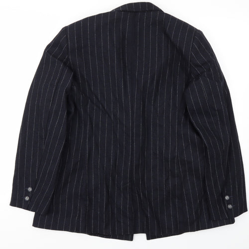 M&S Womens Blue   Jacket Blazer Size 18
