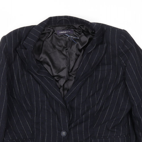 M&S Womens Blue   Jacket Blazer Size 18