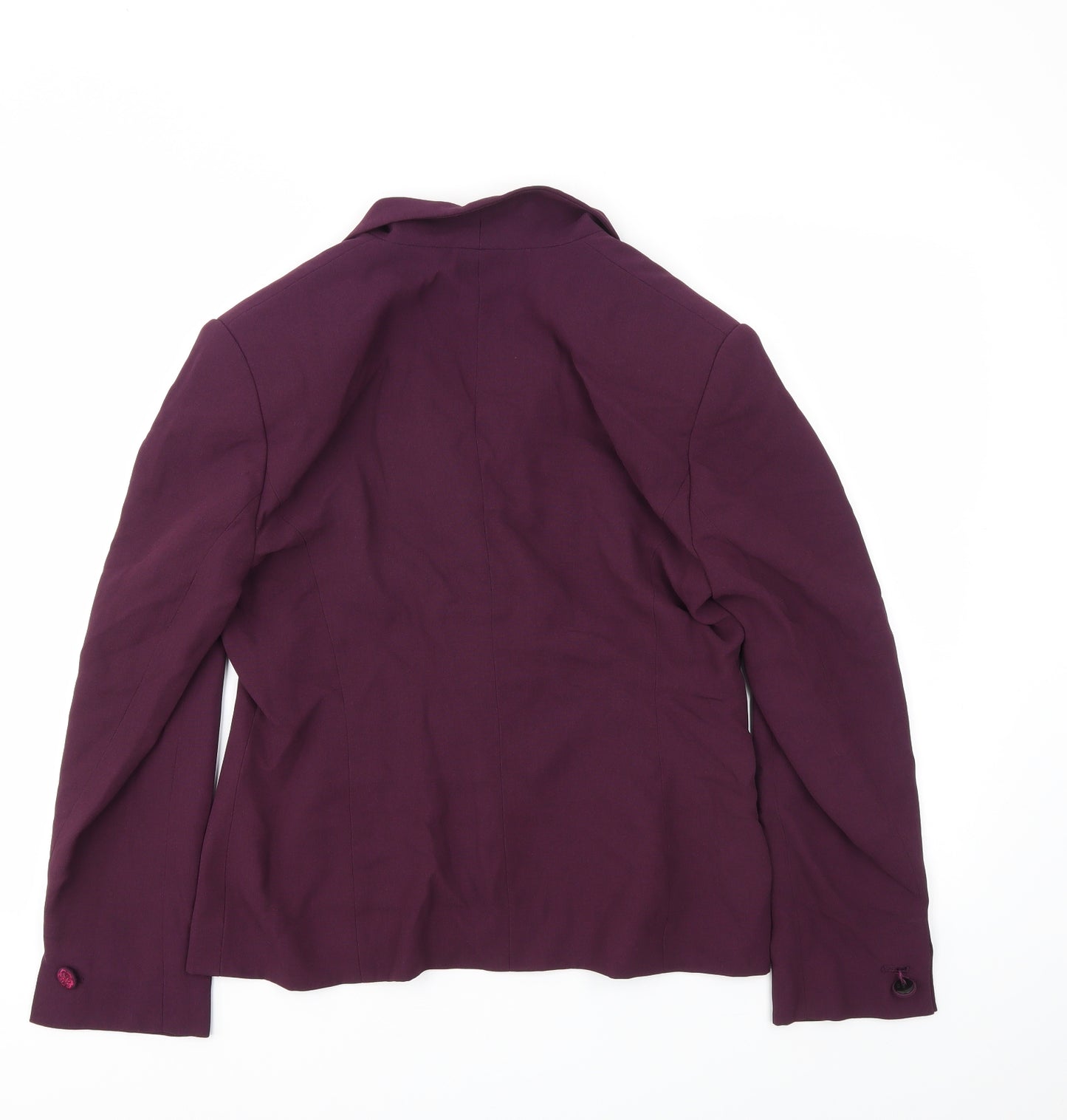 Country Casuals Womens Purple   Jacket Blazer Size 12