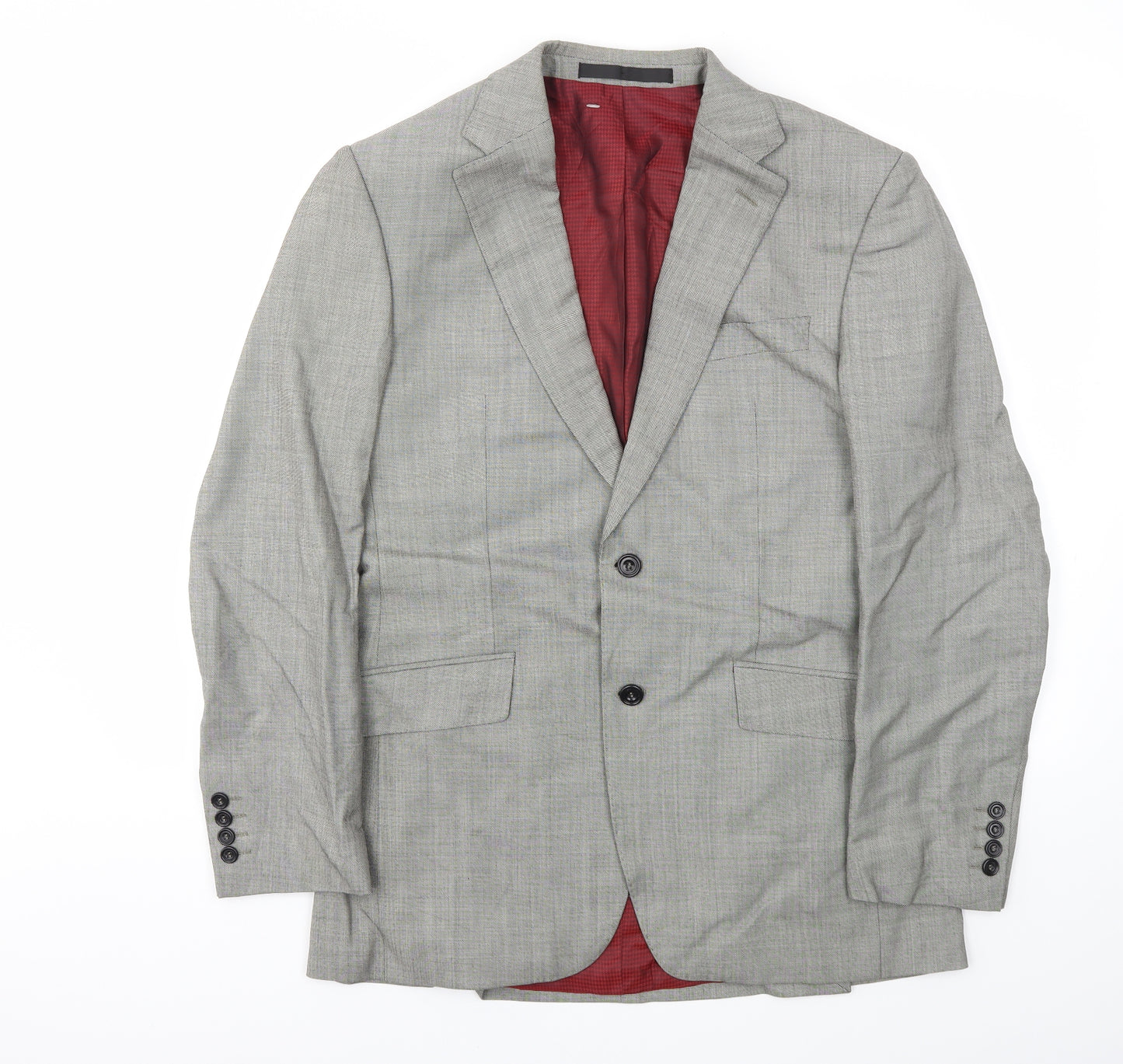 M&S Mens Grey   Jacket Blazer Size 38