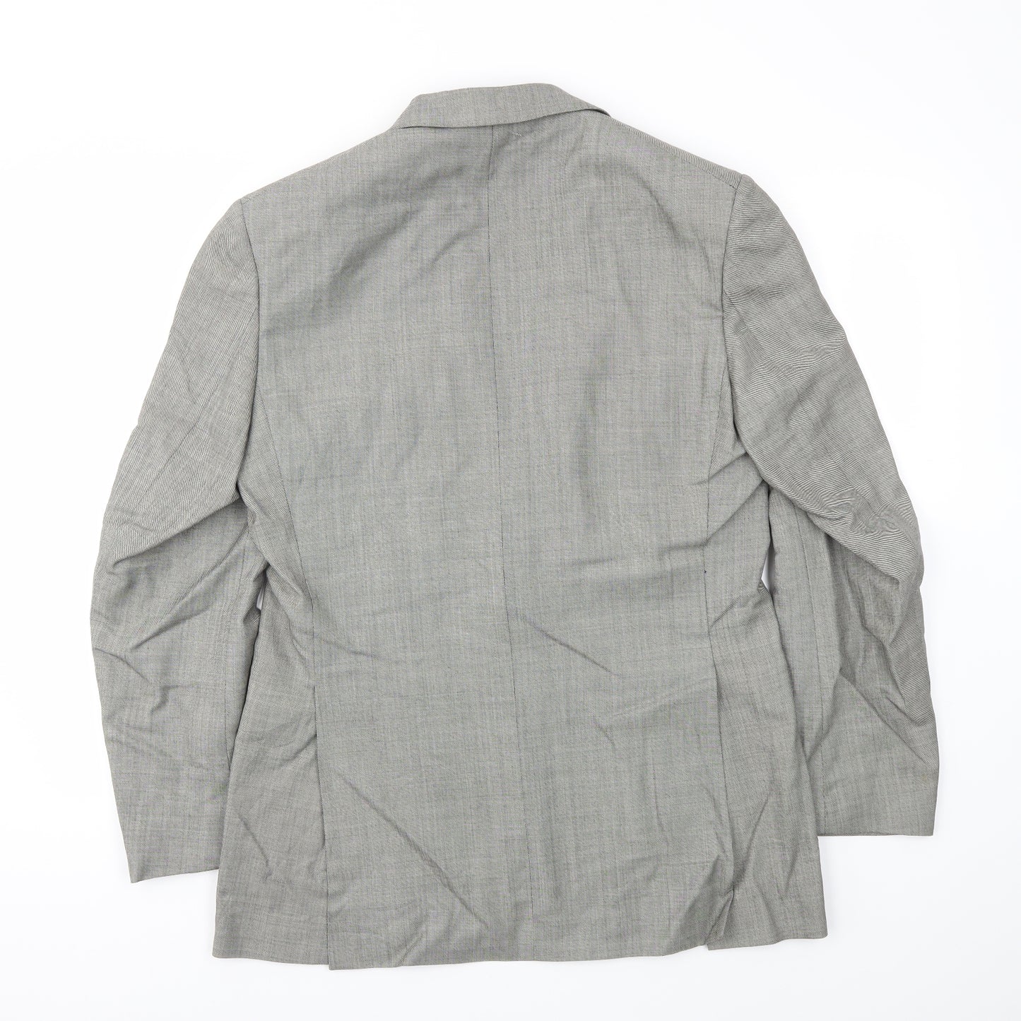 M&S Mens Grey   Jacket Blazer Size 38