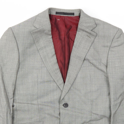M&S Mens Grey   Jacket Blazer Size 38