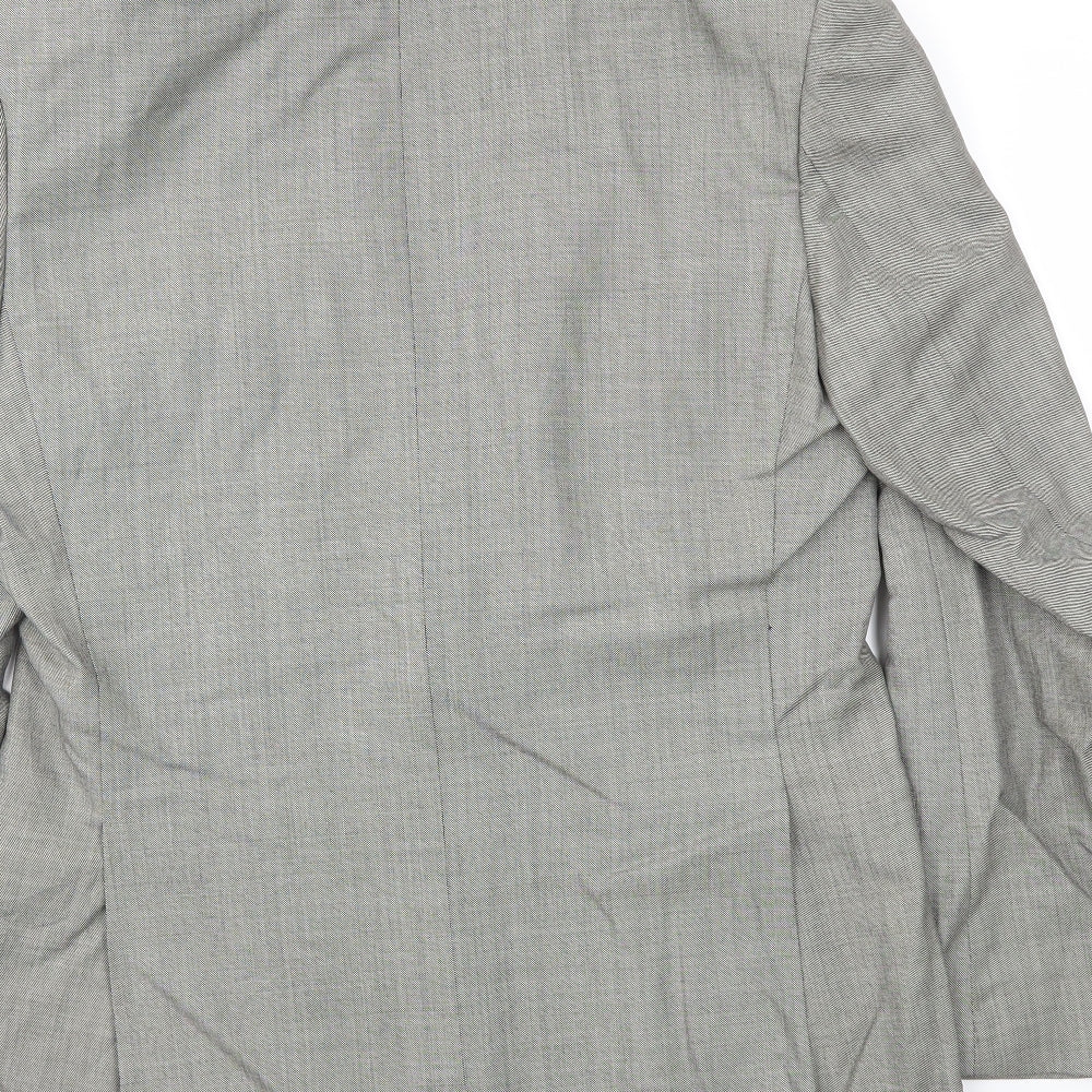 M&S Mens Grey   Jacket Blazer Size 38