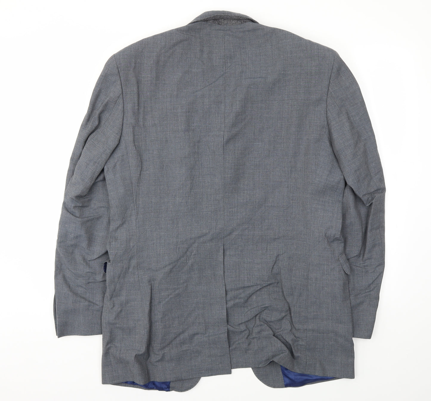 M&S Mens Grey Houndstooth  Jacket Blazer Size 40