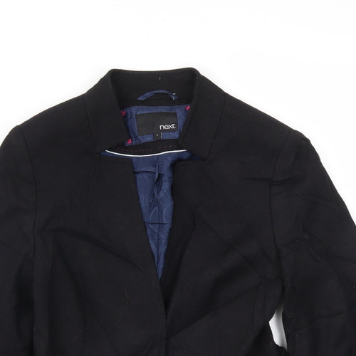 NEXT Womens Black   Jacket Coat Size 8