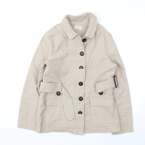 George Womens Beige   Jacket Coat Size 12