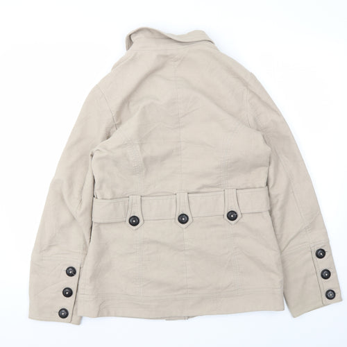 George Womens Beige   Jacket Coat Size 12