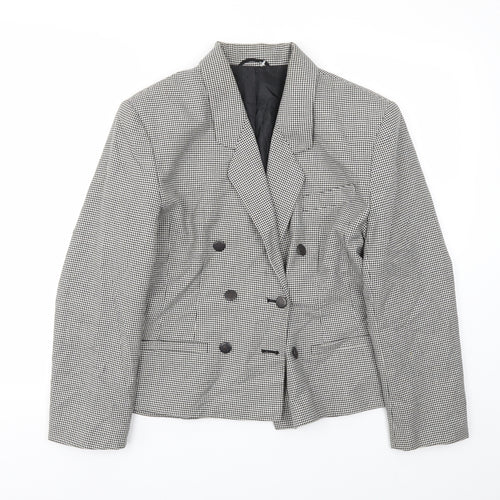 st Michael Womens Grey   Jacket Blazer Size 14