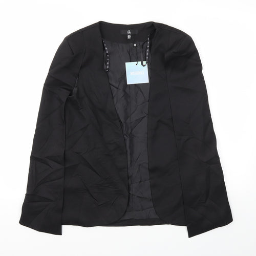 Missguided Womens Black   Jacket Blazer Size 10