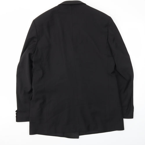 M&S Mens Black   Jacket Blazer Size 42