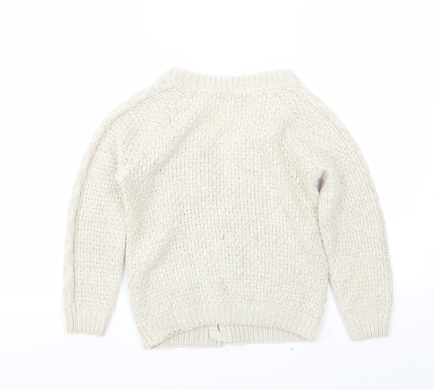 George Girls Beige   Cardigan Jumper Size 7-8 Years
