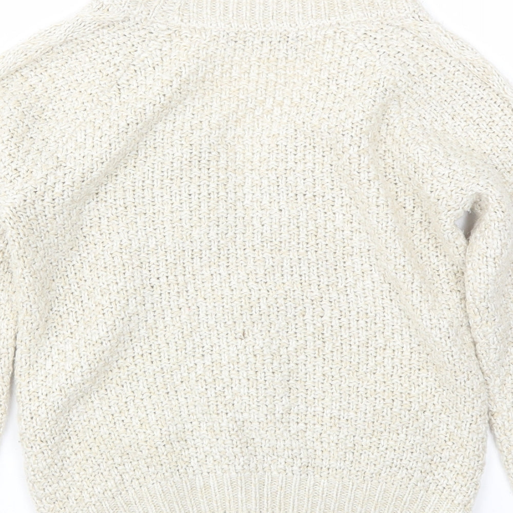 George Girls Beige   Cardigan Jumper Size 7-8 Years