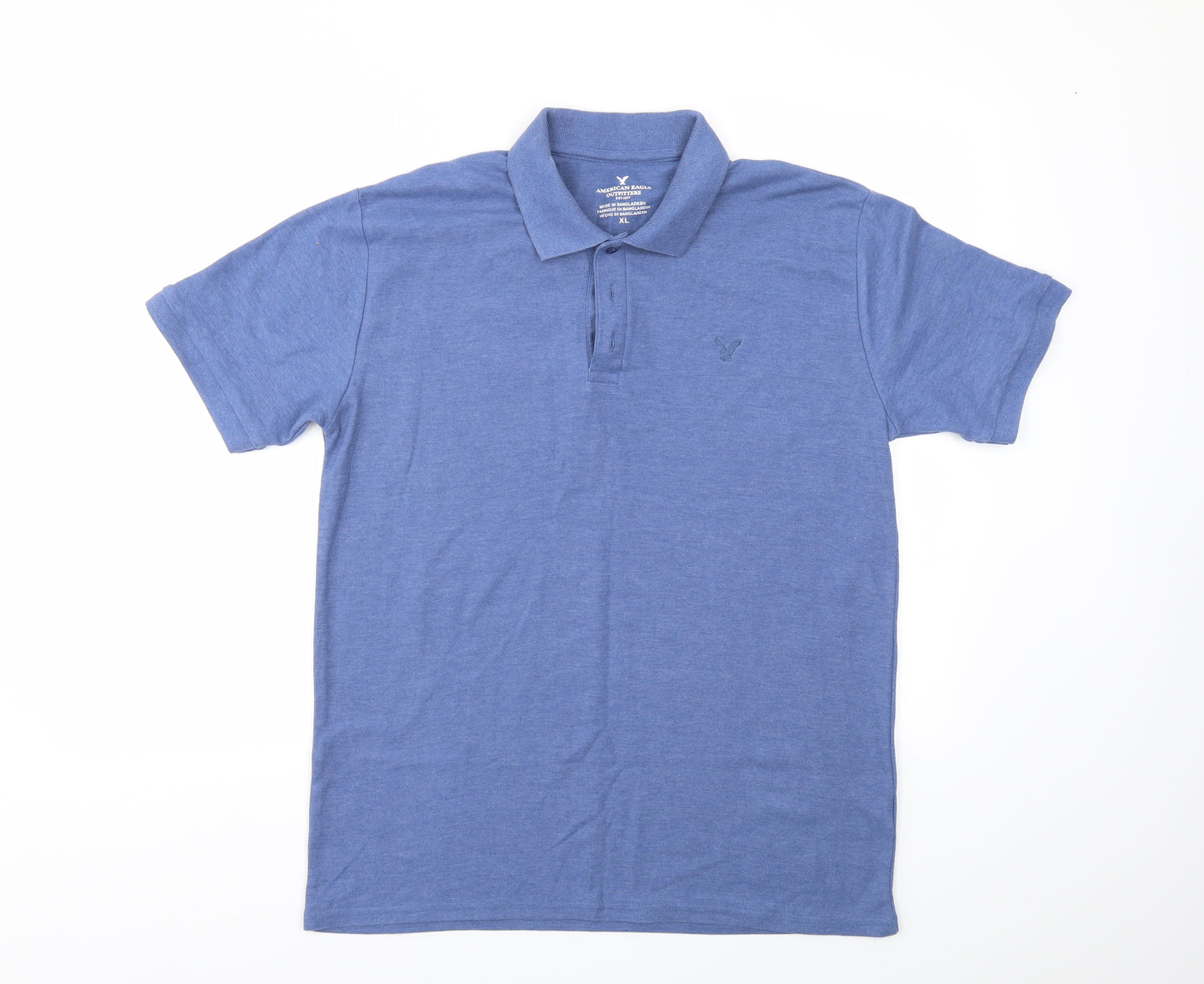American Egale Mens Blue    Polo Size XL