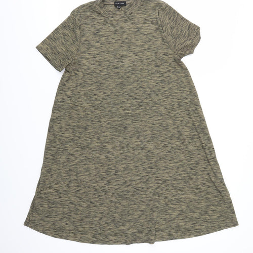 New Look Womens Green   Jumper Dress  Size 10