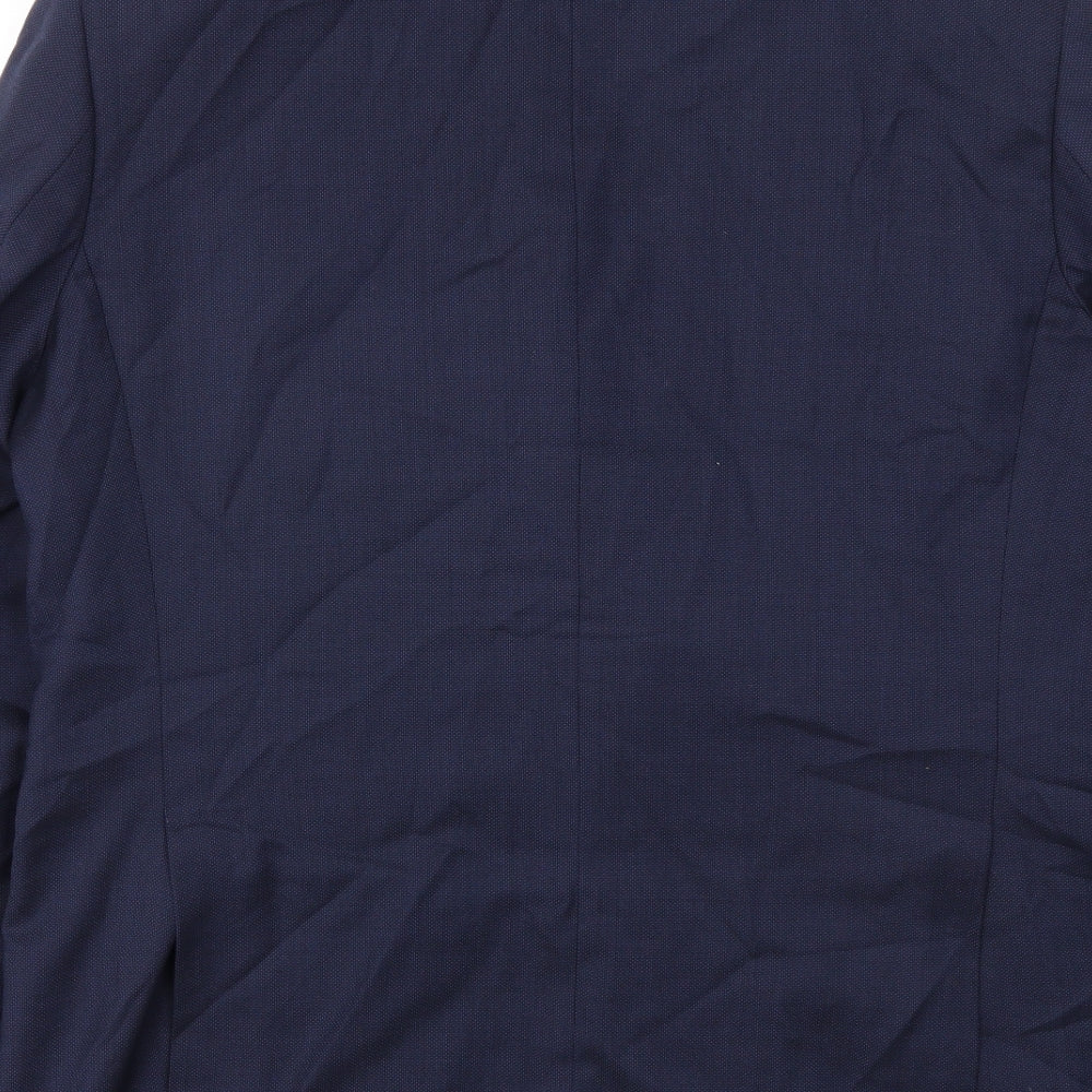 M&S Mens Blue   Jacket Blazer Size 44