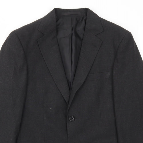 M&S Mens Grey   Jacket Blazer Size 36