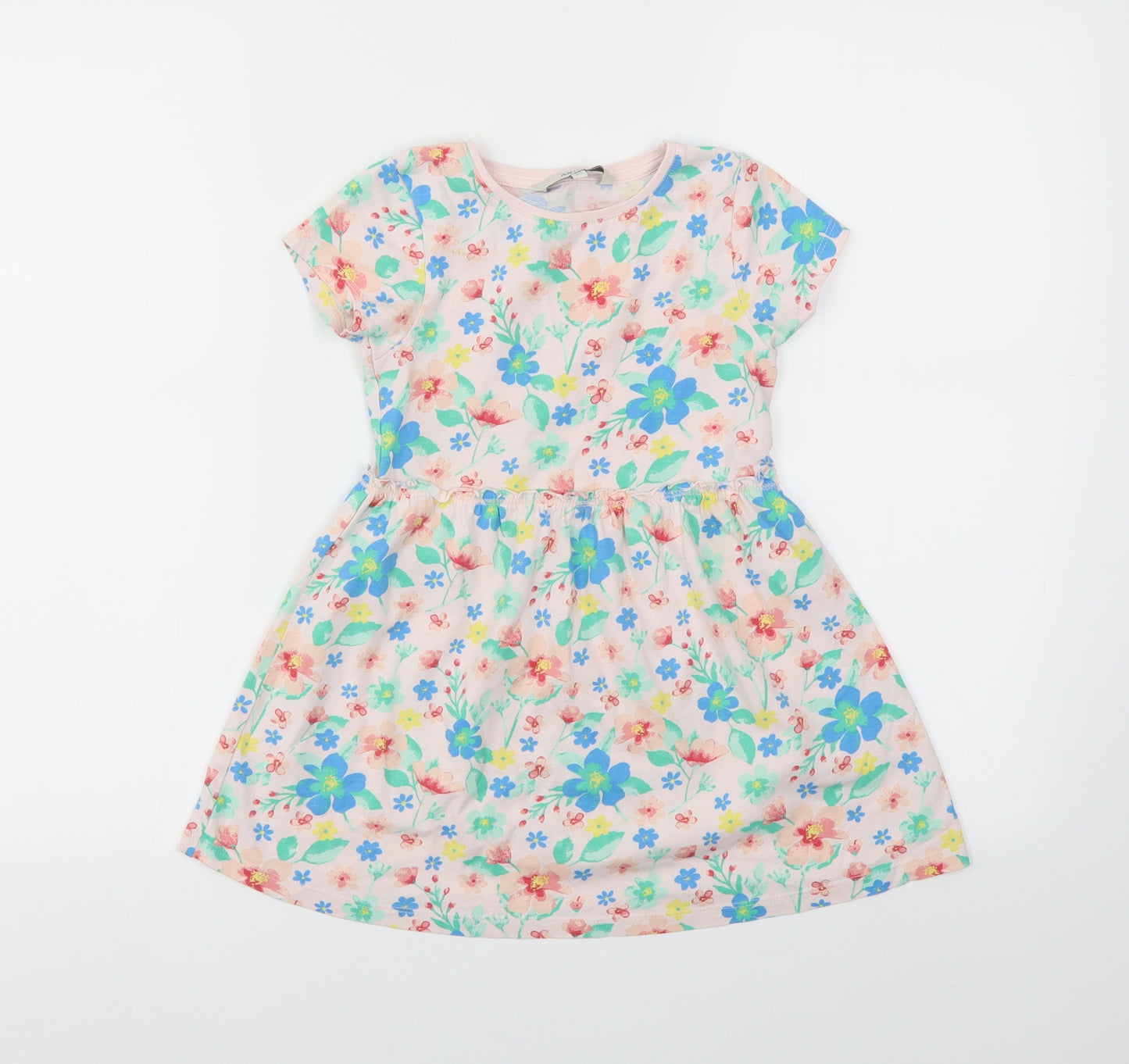 ANGLES Girls Multicoloured Floral  Fit & Flare  Size 4-5 Years