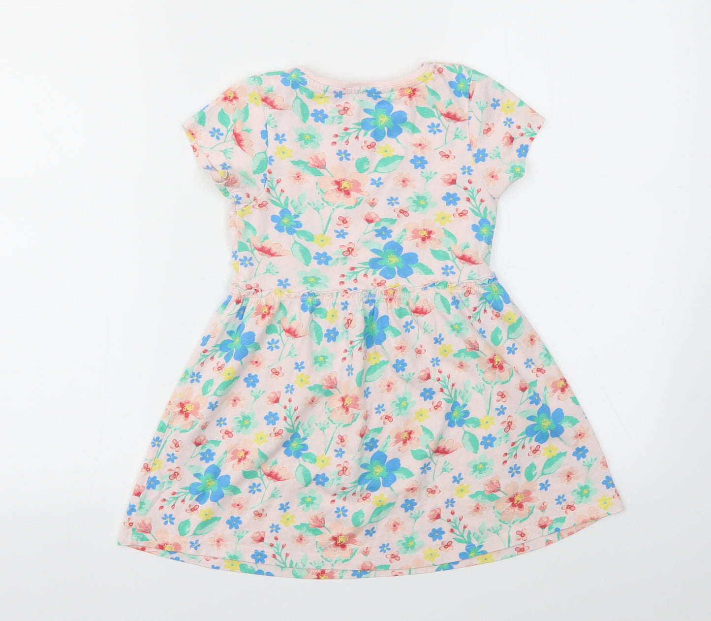 ANGLES Girls Multicoloured Floral  Fit & Flare  Size 4-5 Years
