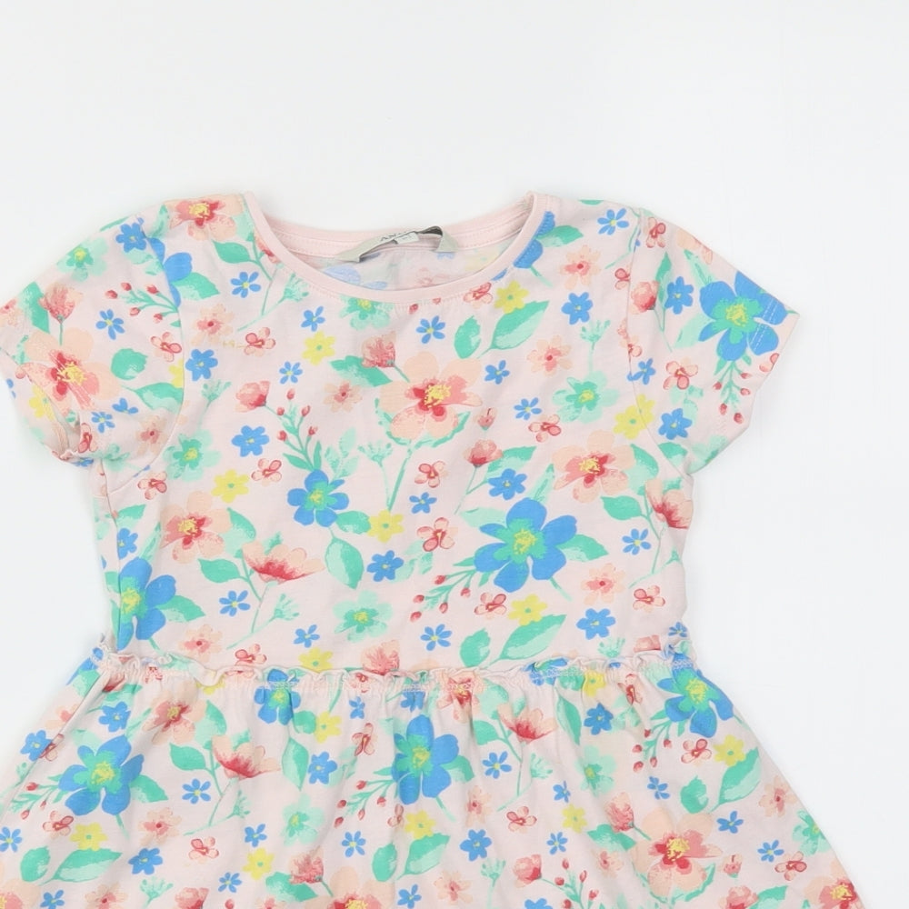 ANGLES Girls Multicoloured Floral  Fit & Flare  Size 4-5 Years