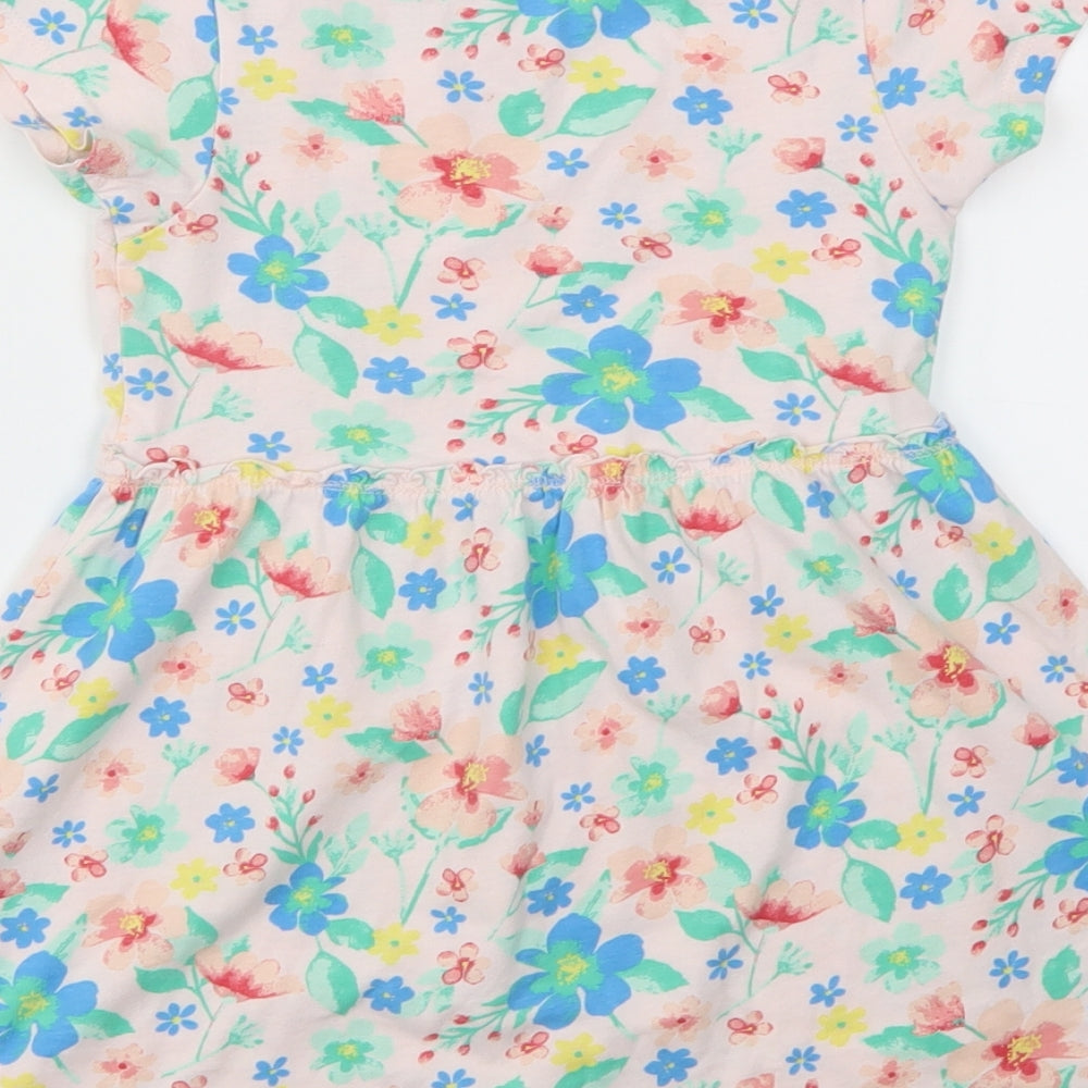 ANGLES Girls Multicoloured Floral  Fit & Flare  Size 4-5 Years