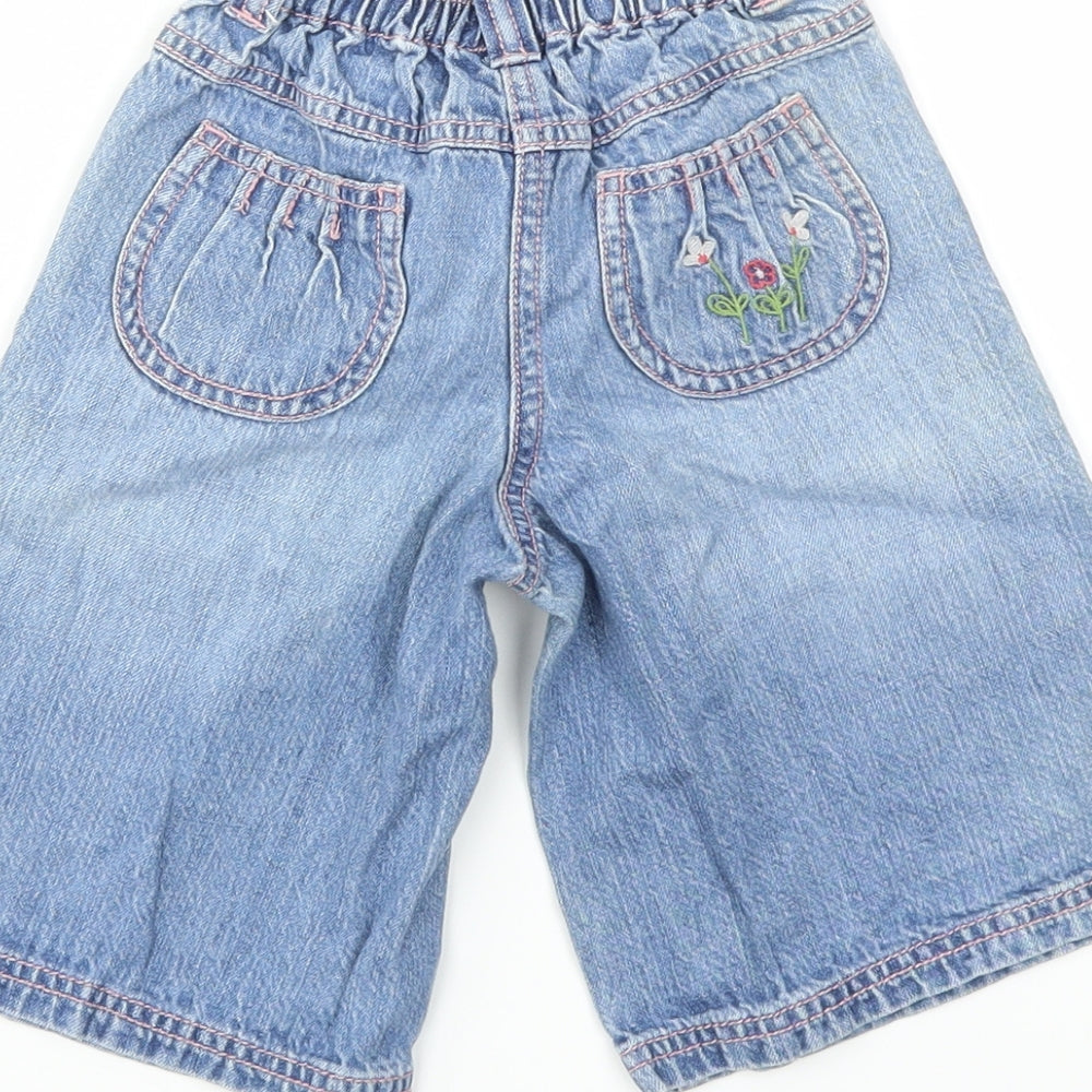 NEXT Girls Blue   Capri Trousers Size 2-3 Years