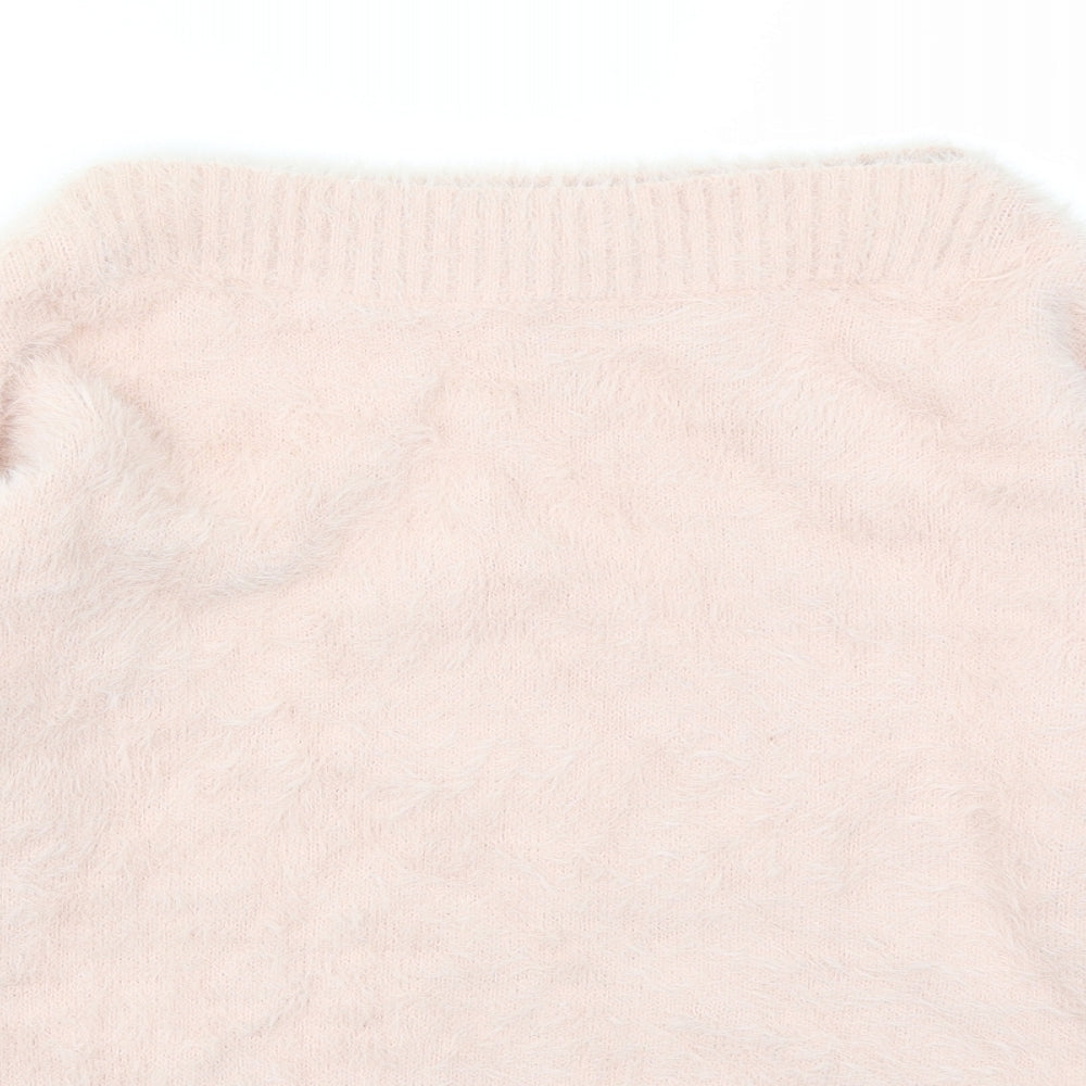 New Look Girls Pink   Pullover Jumper Size 14-15 Years