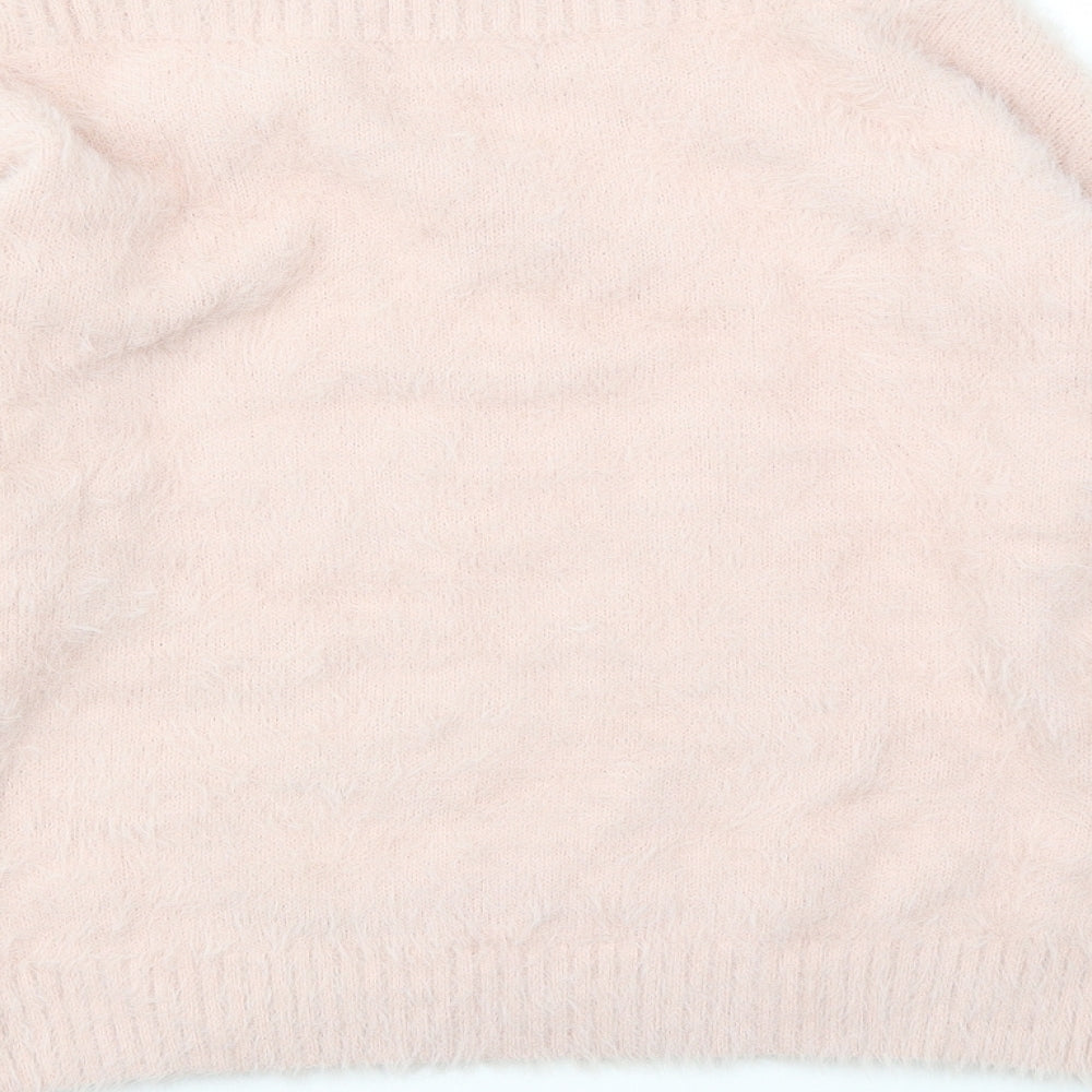 New Look Girls Pink   Pullover Jumper Size 14-15 Years