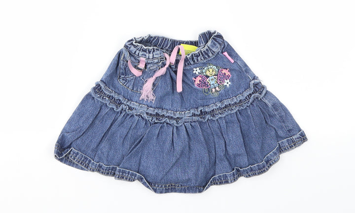 FIFI Girls Blue   Flare Skirt Size 2 Years