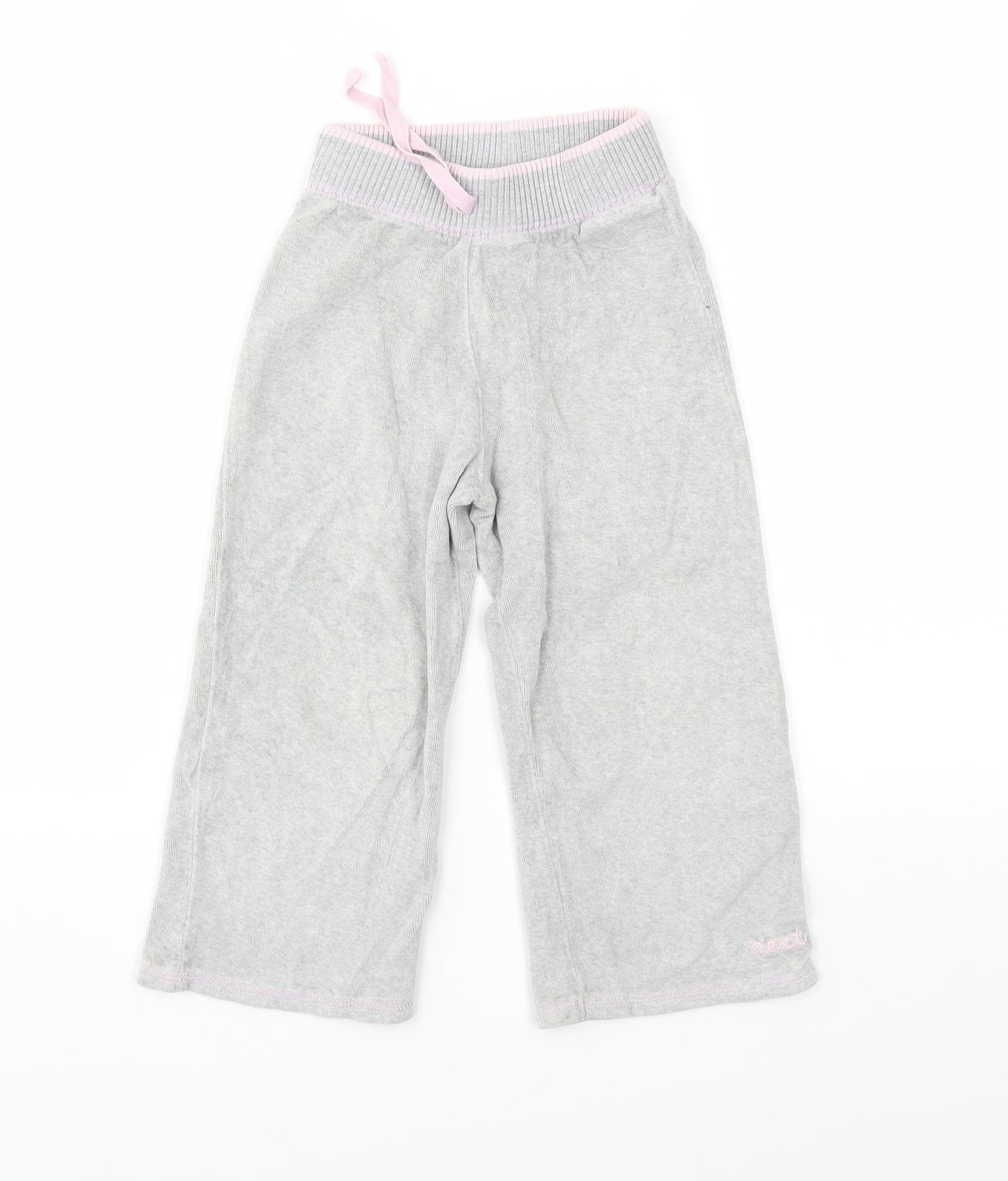 NEXT Girls Grey   Jogger Trousers Size 2-3 Years
