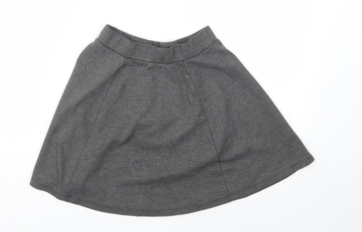 George Girls Grey   Flare Skirt Size 7-8 Years
