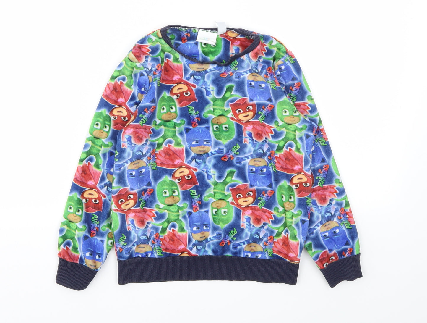 PJMASKS Boys Multicoloured Animal Print   Pyjama Top Size 5-6 Years