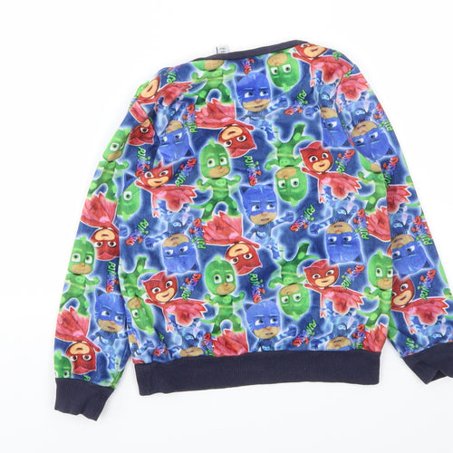 PJMASKS Boys Multicoloured Animal Print   Pyjama Top Size 5-6 Years