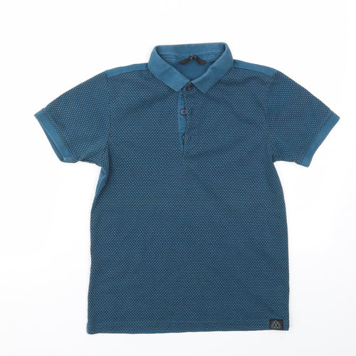 George Boys Blue   Basic T-Shirt Size 9-10 Years