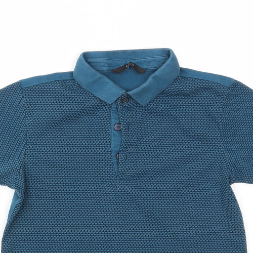 George Boys Blue   Basic T-Shirt Size 9-10 Years