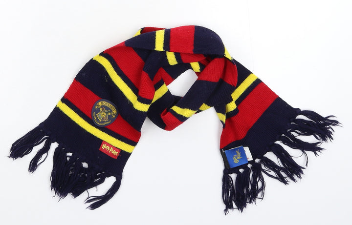 Ladybird Unisex Multicoloured Striped Knit Scarf One Size - Harry Potter