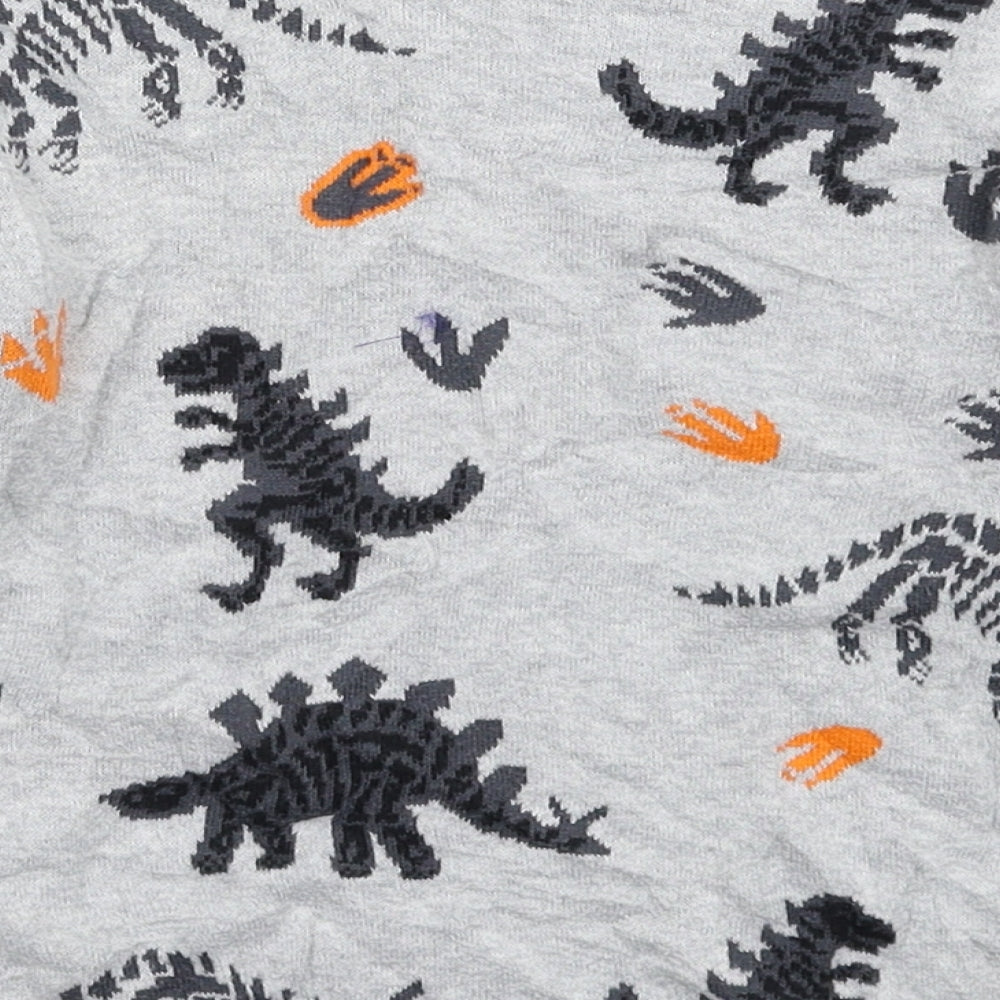 F&F Boys Grey  Knit Pullover Jumper Size 4-5 Years