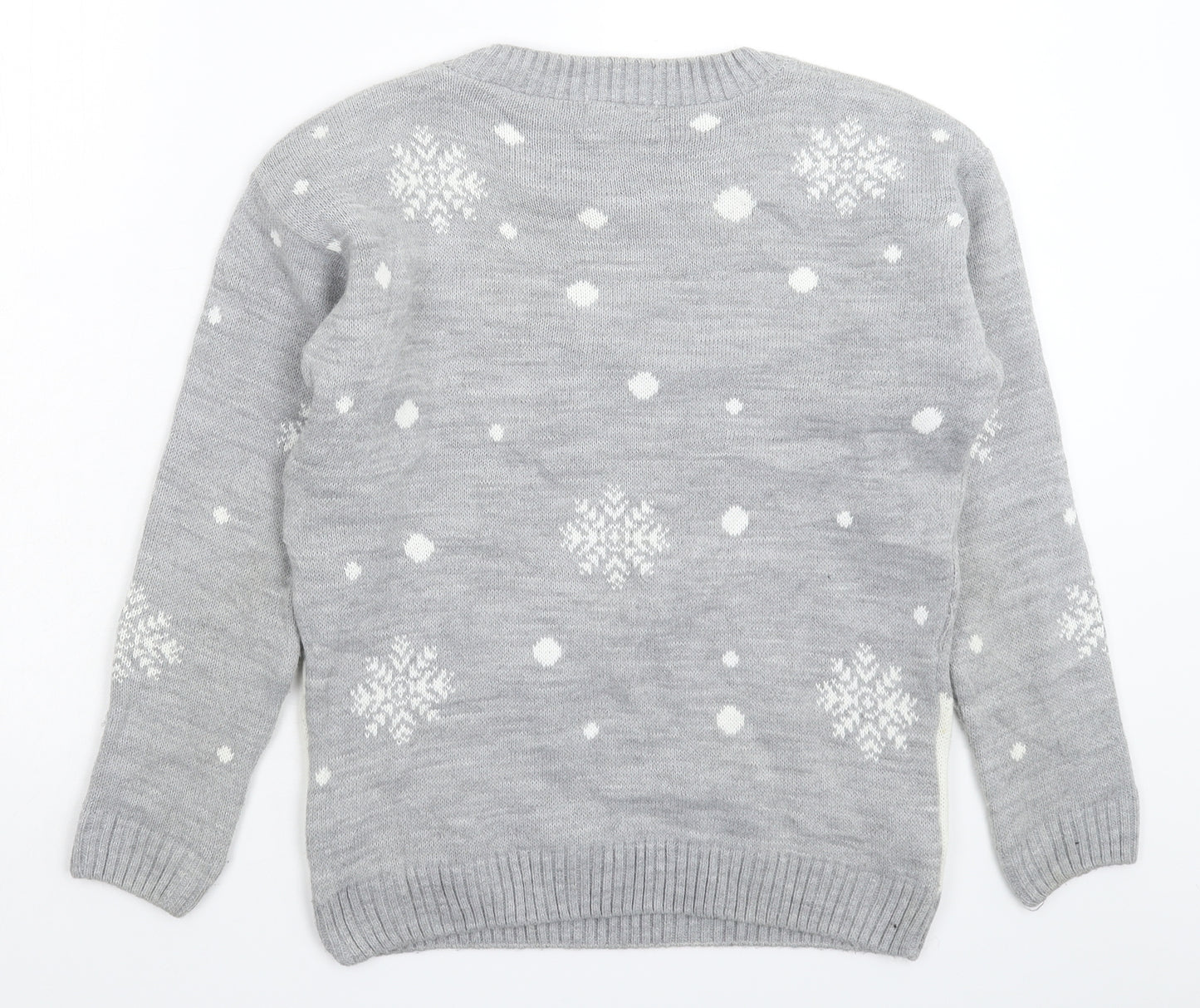 Missi Womens Multicoloured  Knit Pullover Jumper Size M