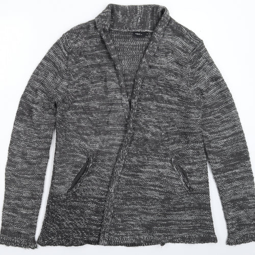 NEXT Womens Grey  Knit Cardigan Jumper Size 14