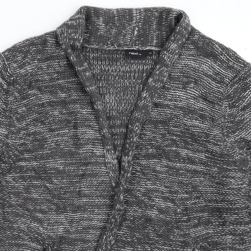 NEXT Womens Grey  Knit Cardigan Jumper Size 14