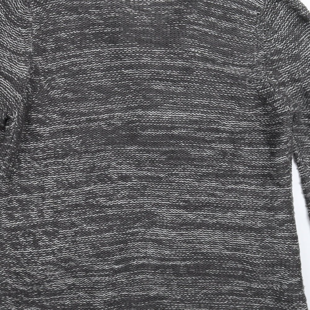 NEXT Womens Grey  Knit Cardigan Jumper Size 14