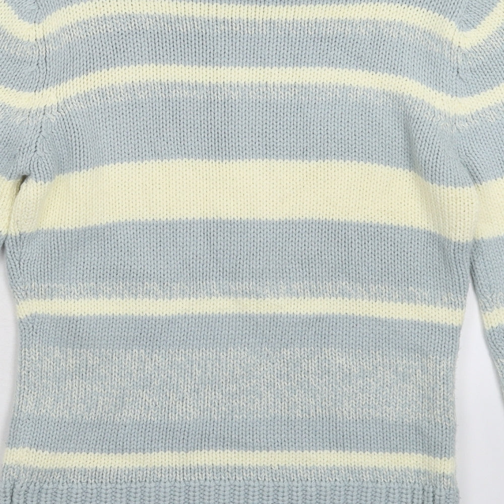 Cherokee Womens Multicoloured Striped Knit Pullover Jumper Size 8