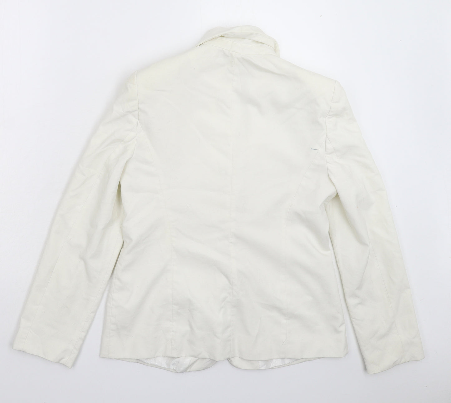 F&F Womens White   Jacket Suit Jacket Size 12