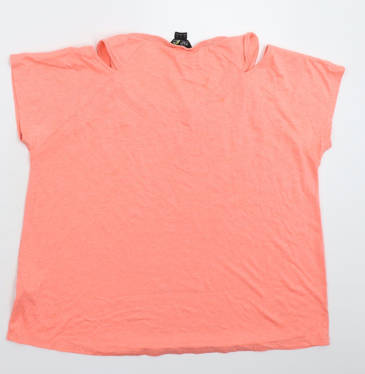 F&F Womens Pink   Basic T-Shirt Size XL