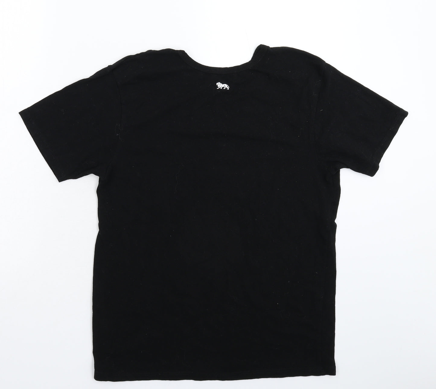 Lonsdale Womens Black   Basic T-Shirt Size L