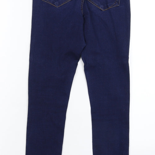 Denim & Co. Womens Blue  Denim Jegging Jeans Size 8 L27 in
