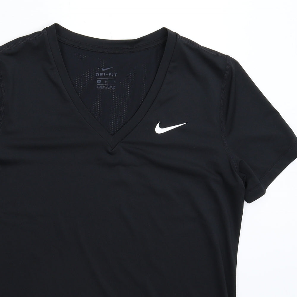 Nike Womens Black   Jersey T-Shirt Size M