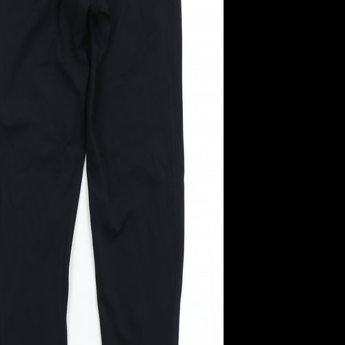 USA Pro Womens Black   Compression Leggings Size 12 L26 in
