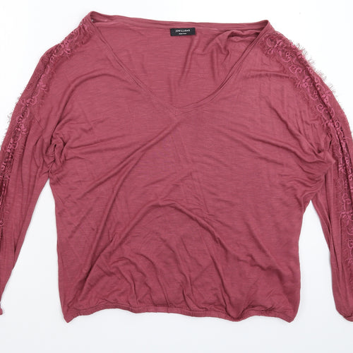 JD Williams Womens Pink   Basic Blouse Size 18