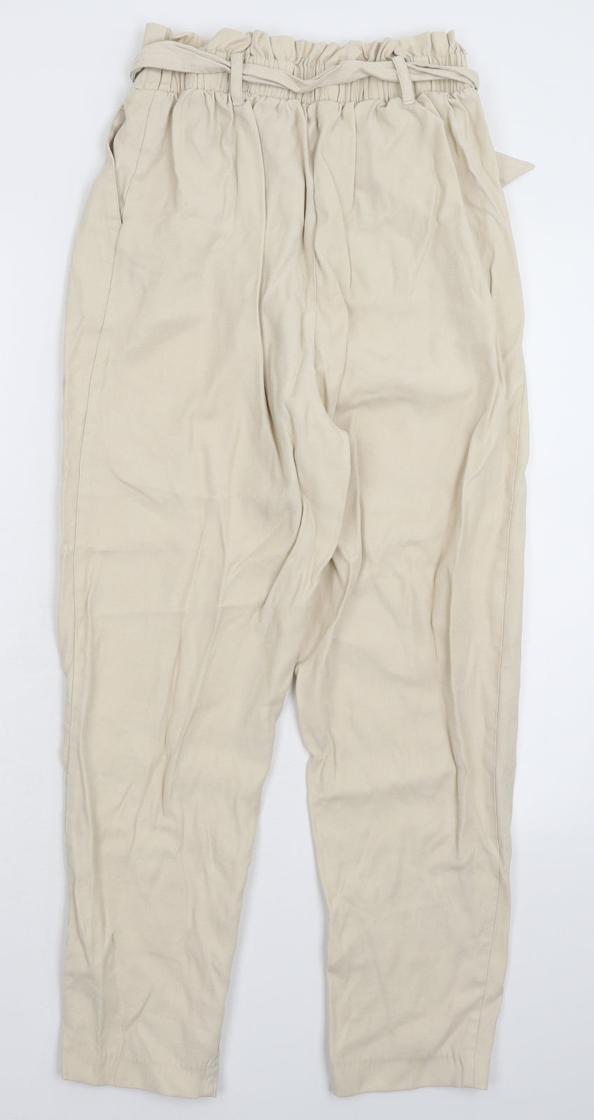 New Look Womens Beige   Trousers  Size 10 L25 in