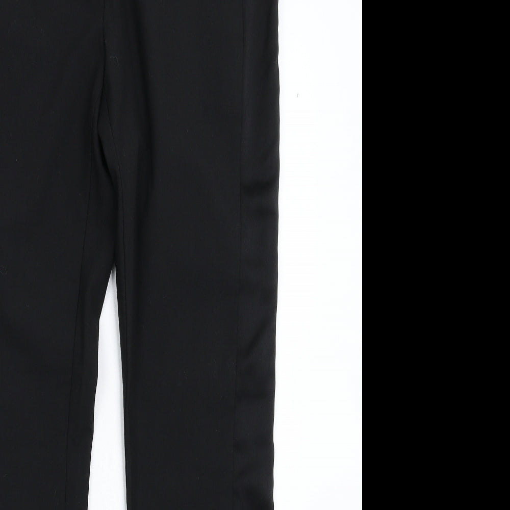 Debenhams Womens Black   Dress Pants Trousers Size 10 L28 in